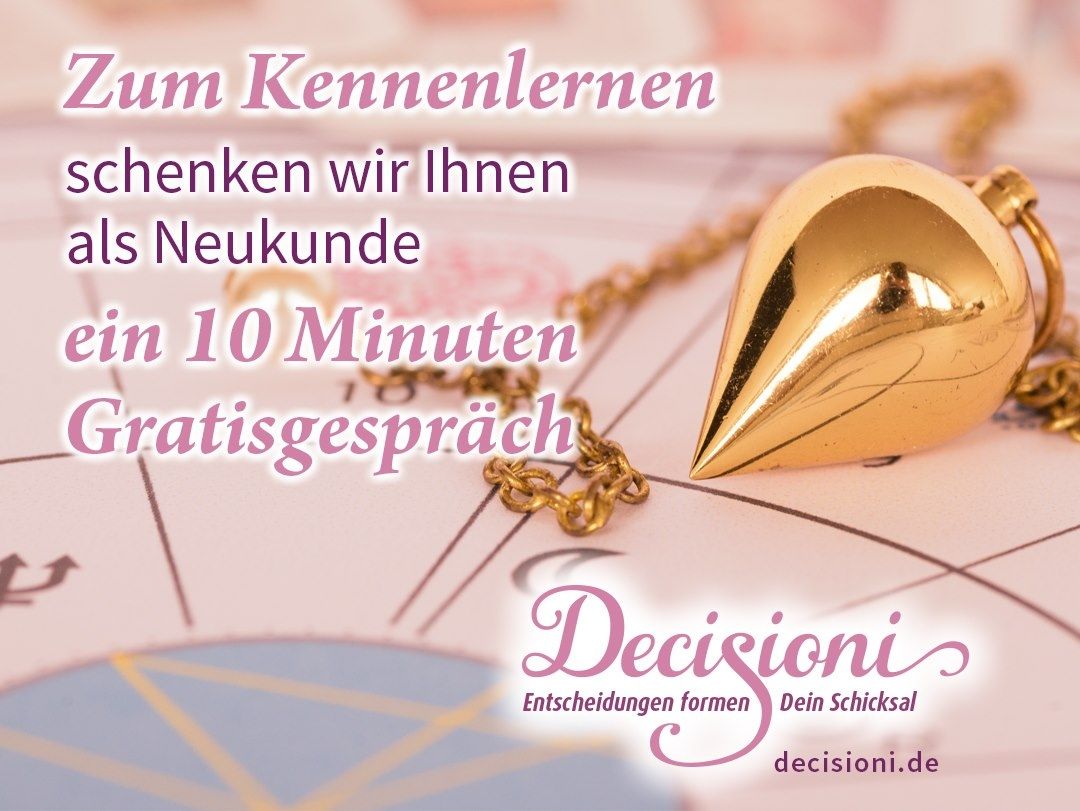 Gratis Kartenlegen und Hellsehen bei Decisioni