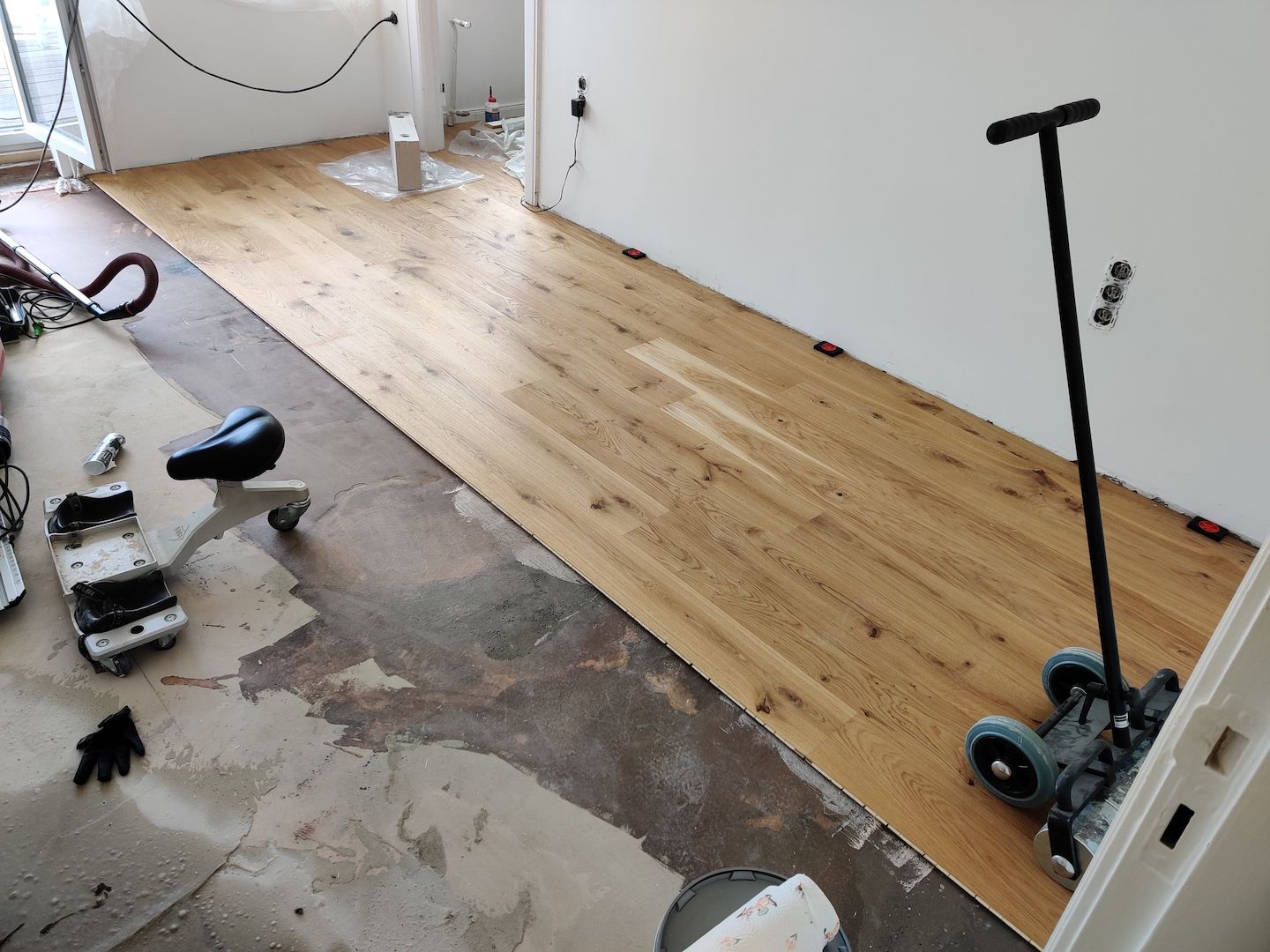 Bodenleger, Fussbodenbau, Parkettleger