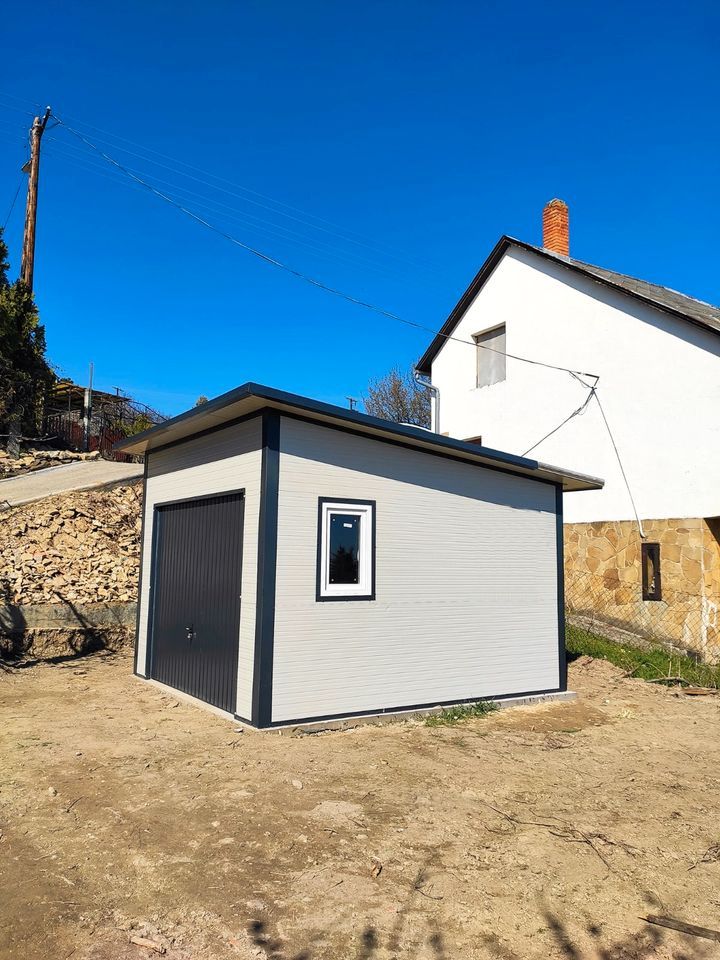 Isolierte Garage für nur 8.999 EUR