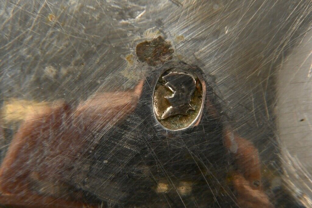 Silber Besteck aus Adelsbesitz, im Holzkasten, Dianakopfpunze Ungarn