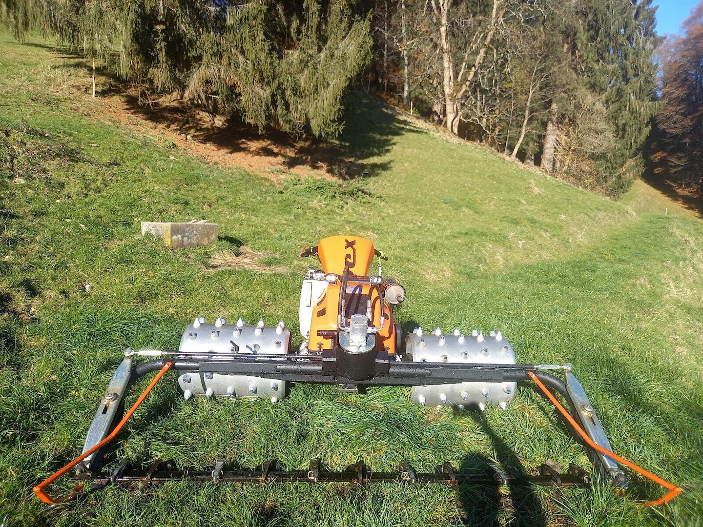 Balkenmäher Morormäher Terra Tec Ibex