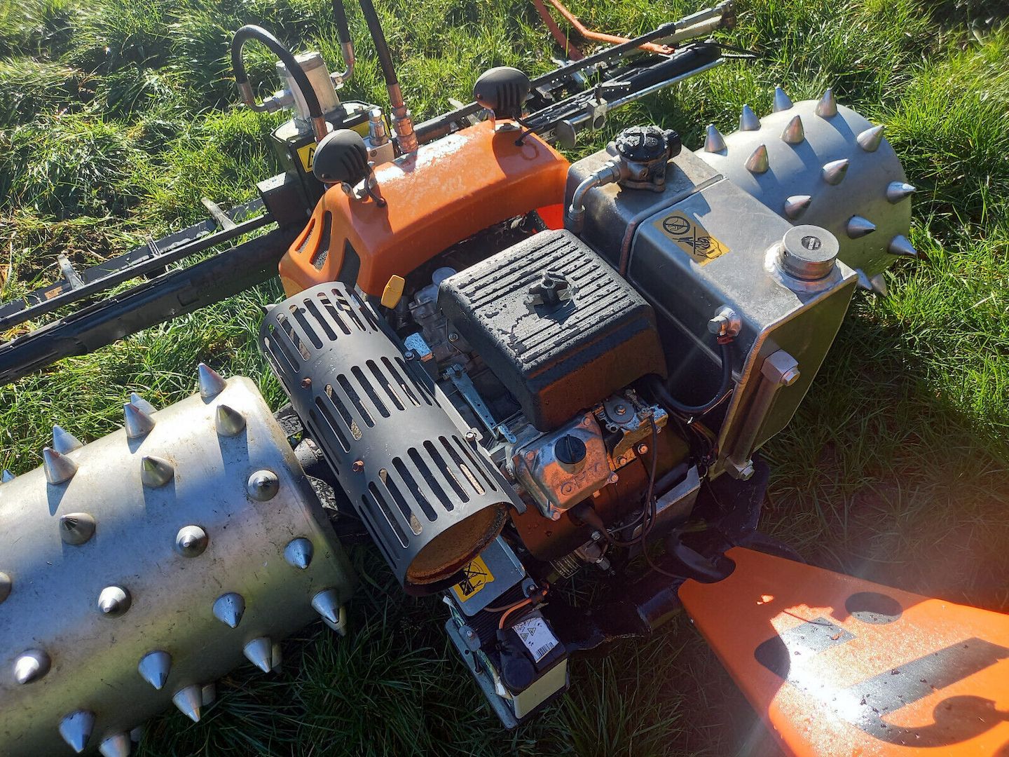 Balkenmäher Morormäher Terra Tec Ibex