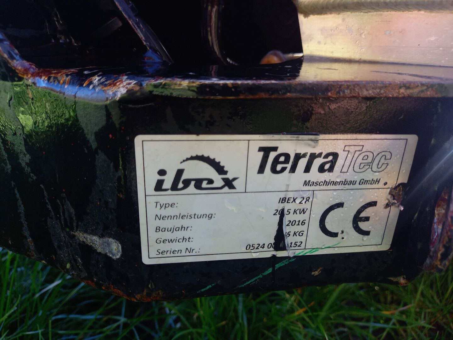 Balkenmäher Morormäher Terra Tec Ibex