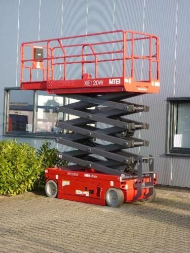 MTB-Mantall XE 120 W Scherenbühnen Arbeitsbühne / 12,00 m Arbeitshöhe NEUGERÄT