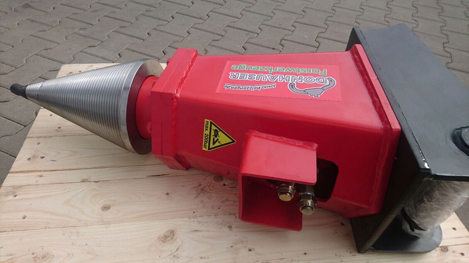 Kegelspalter DKS-400 4000 Nm Planetengetriebe Holzspalter