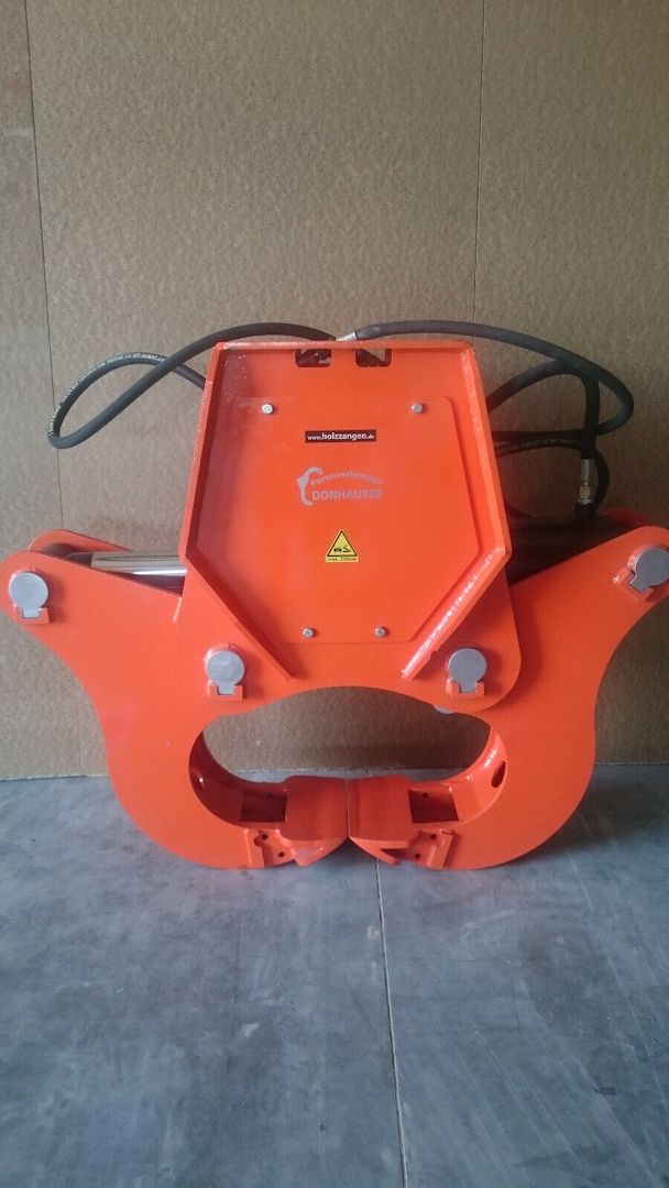 Spaltzange OG620 mit Autospeed Ventil 26 T Spalter Bagger Holzgreifer Forstkran