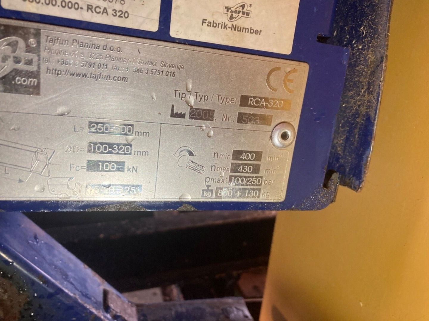 Sägespaltautomat Tayfun RCA 320 gebraucht