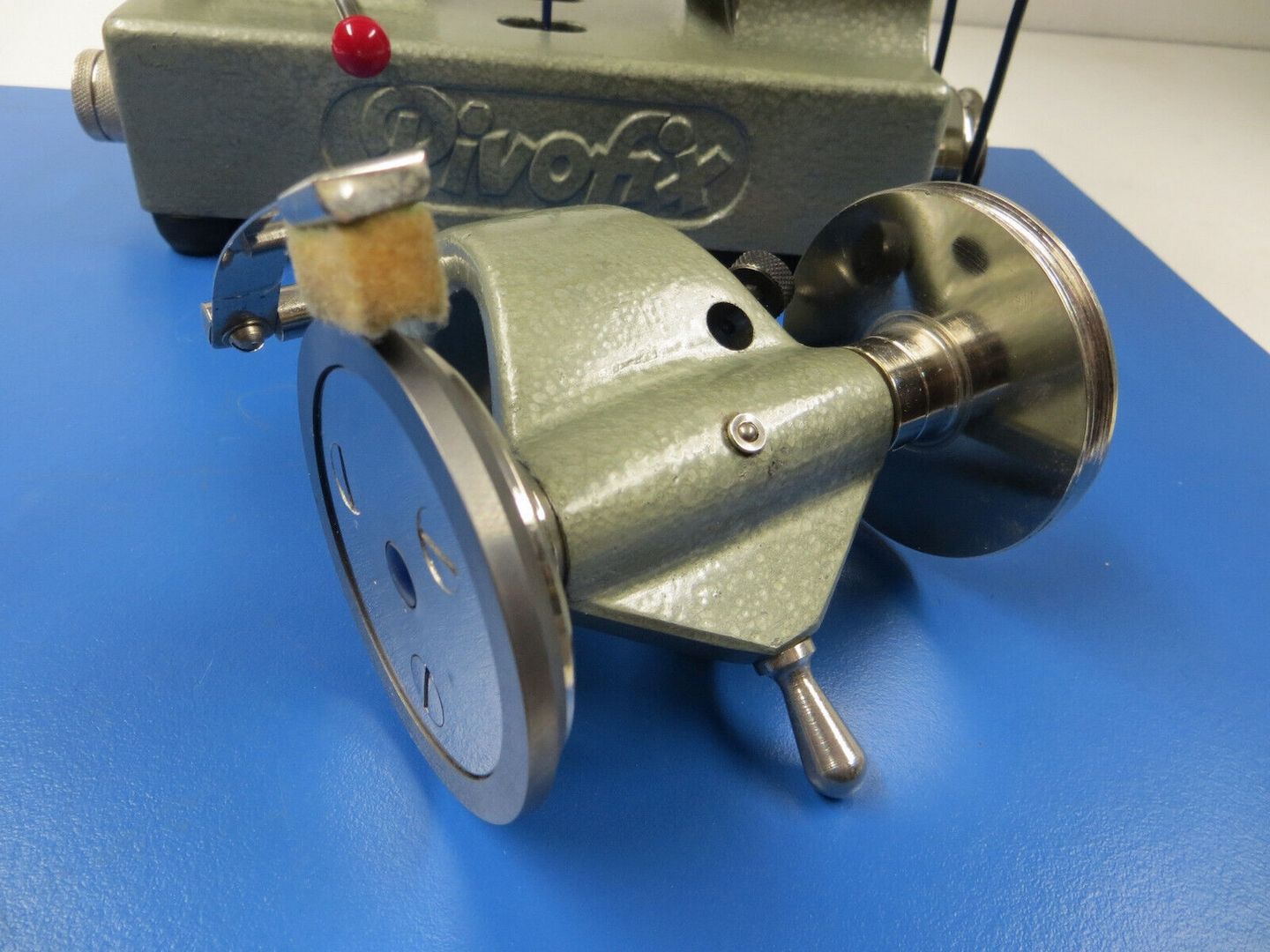 Pivofix Rollenmaschine Drehpolierer Uhrmacher