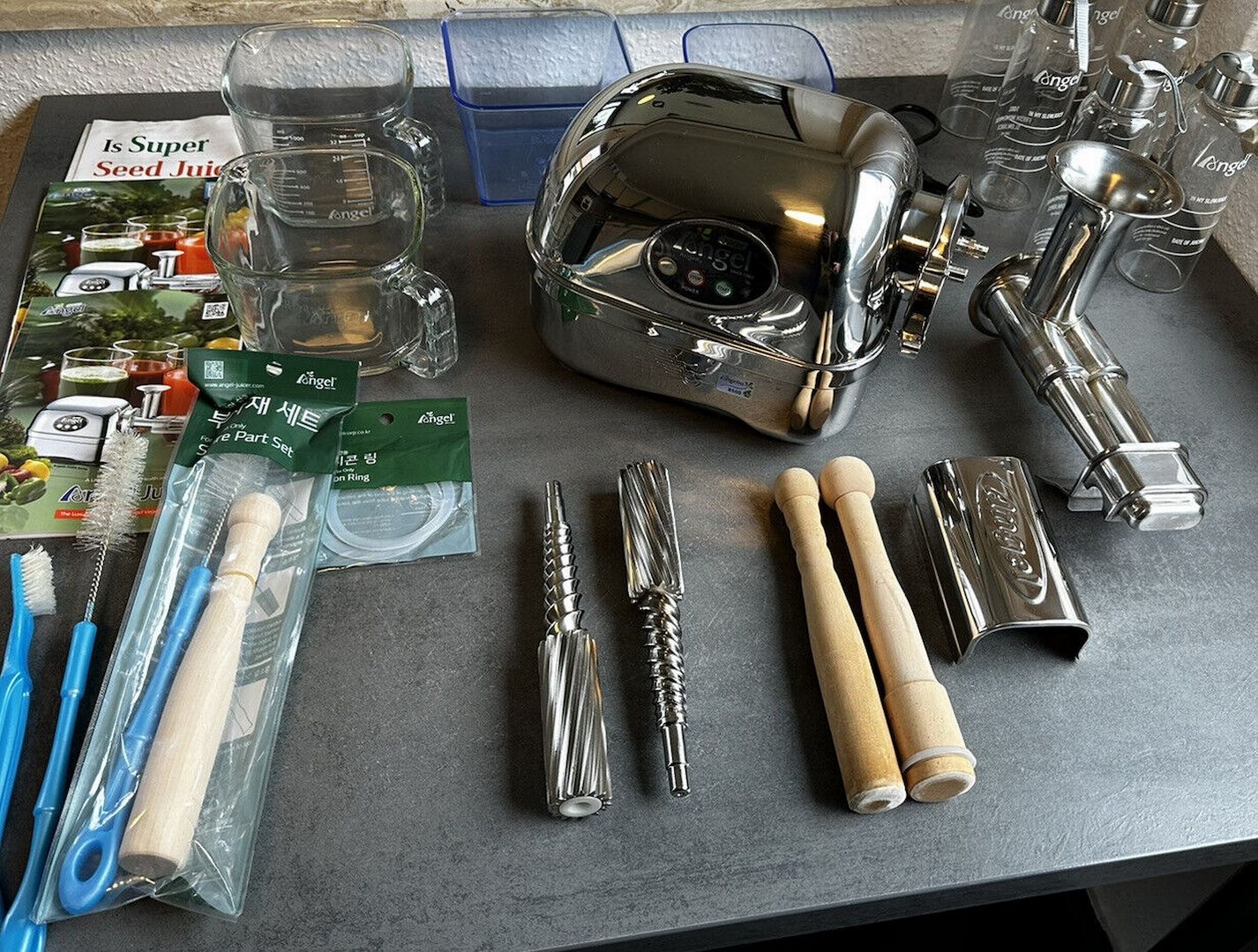 Angel Juicer 8500 S Juicer Entsafter - Edelstahl