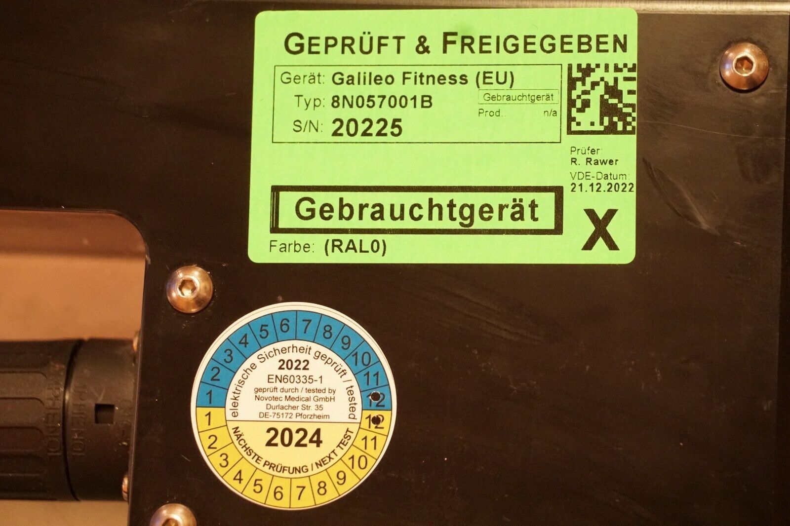 GALILEO FITNESS PROFI VibrationsplatteTherapie Reha Physio KGG MTT FIT wie neu