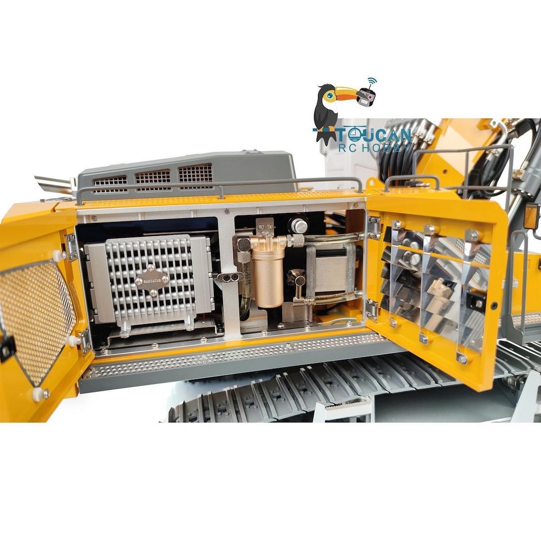 K970 200 1/14 HUINA Kabolite Metal Forward Shovel RC Hydraulischer RTR-Bagger