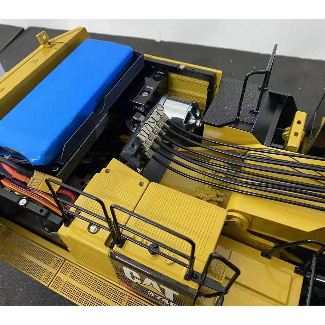 Neu Cat 374 UHD 1/14 hydraulischer Abbruch Bagger RTR RC Bagger Batterie Eimer