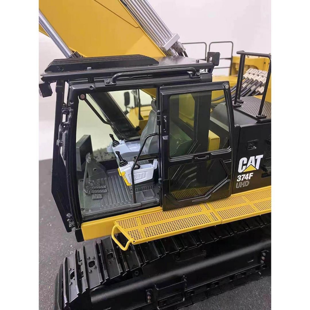 Neu Cat 374 UHD 1/14 hydraulischer Abbruch Bagger RTR RC Bagger Batterie Eimer