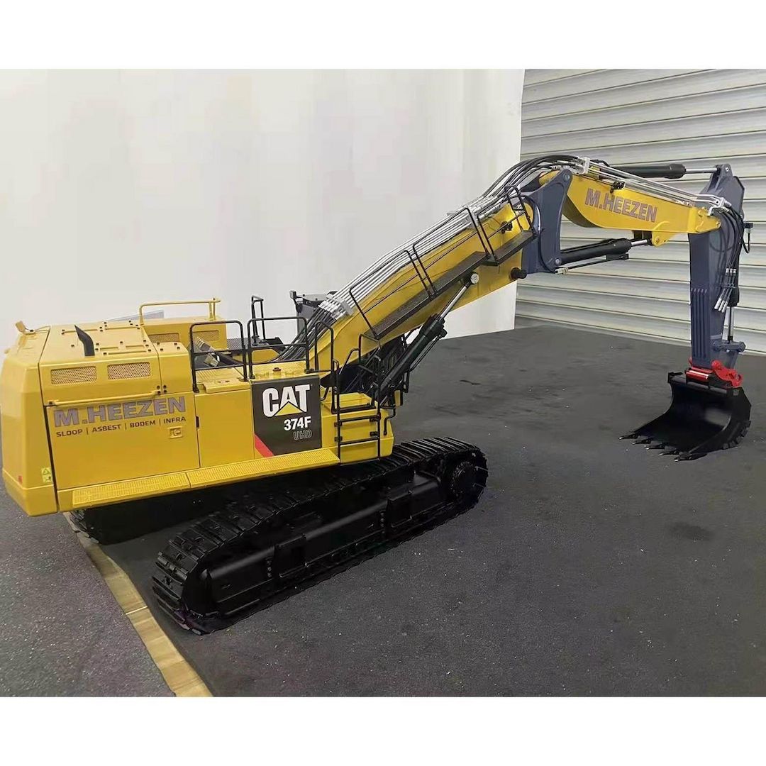 Neu Cat 374 UHD 1/14 hydraulischer Abbruch Bagger RTR RC Bagger Batterie Eimer