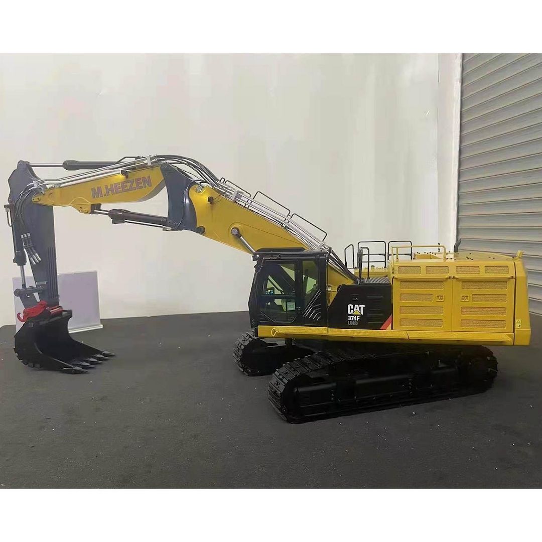 Neu Cat 374 UHD 1/14 hydraulischer Abbruch Bagger RTR RC Bagger Batterie Eimer