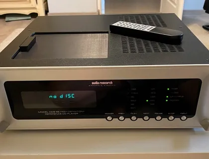 Audio Research REF CD9SE - Reference CD Player and DAC (SILVER)