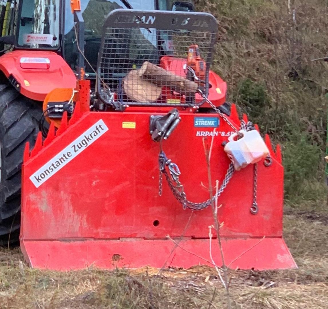 Krpan 8,5 DH Getriebeseilwinde inkl. Hafo