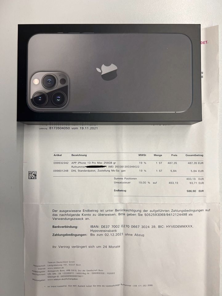 Iphone 13 Pro Max 256 GB