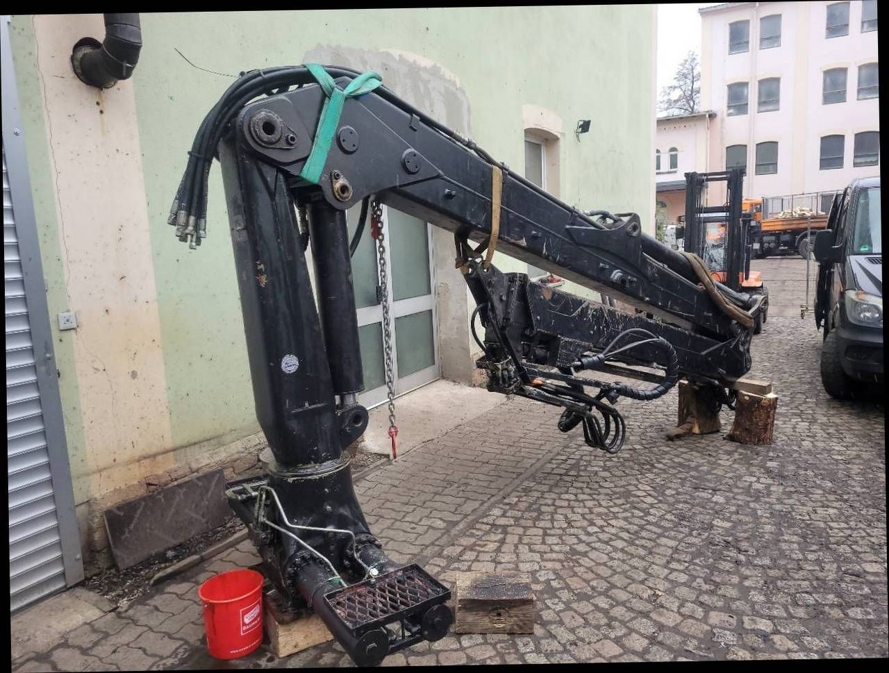 Forst kran rückezug krückekran forst