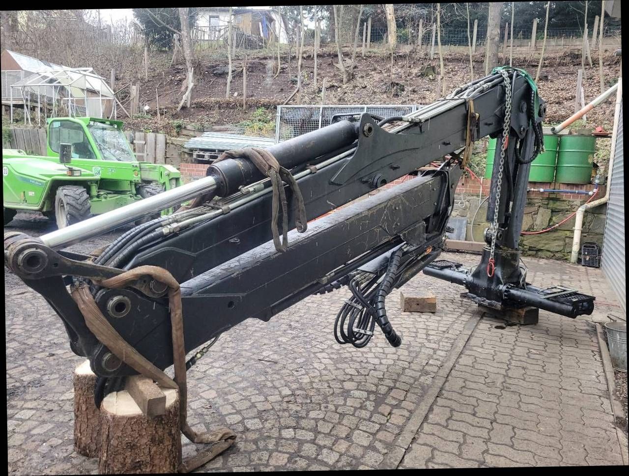 Forst kran rückezug krückekran forst