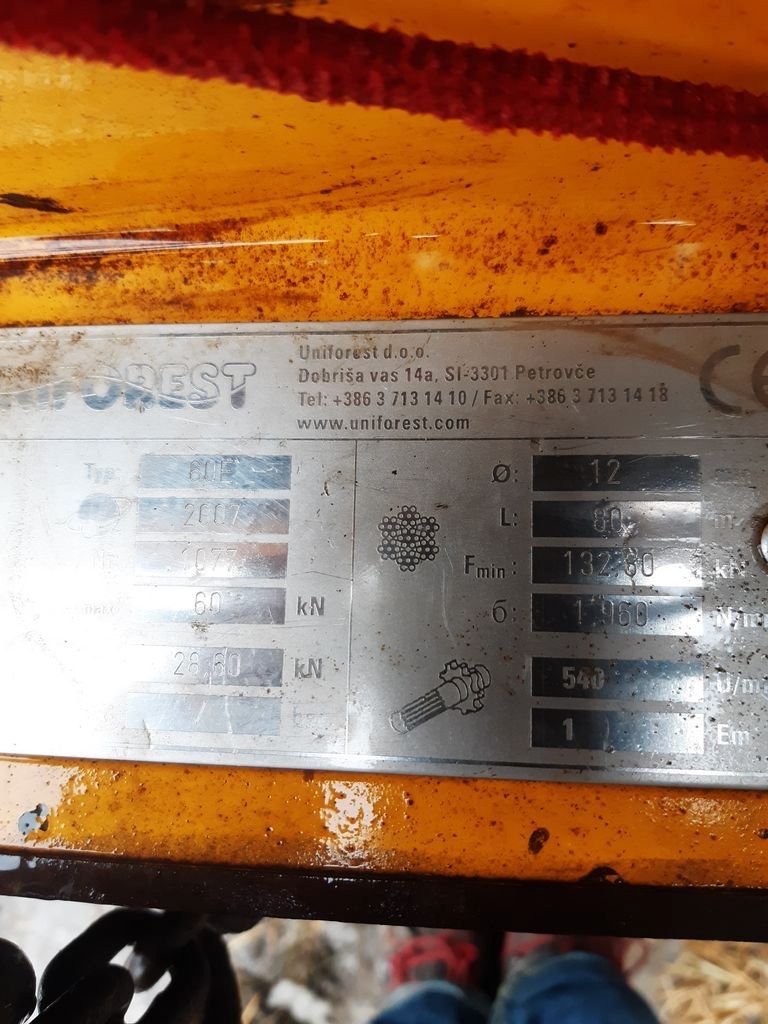 Uniforestseilwinde 60E