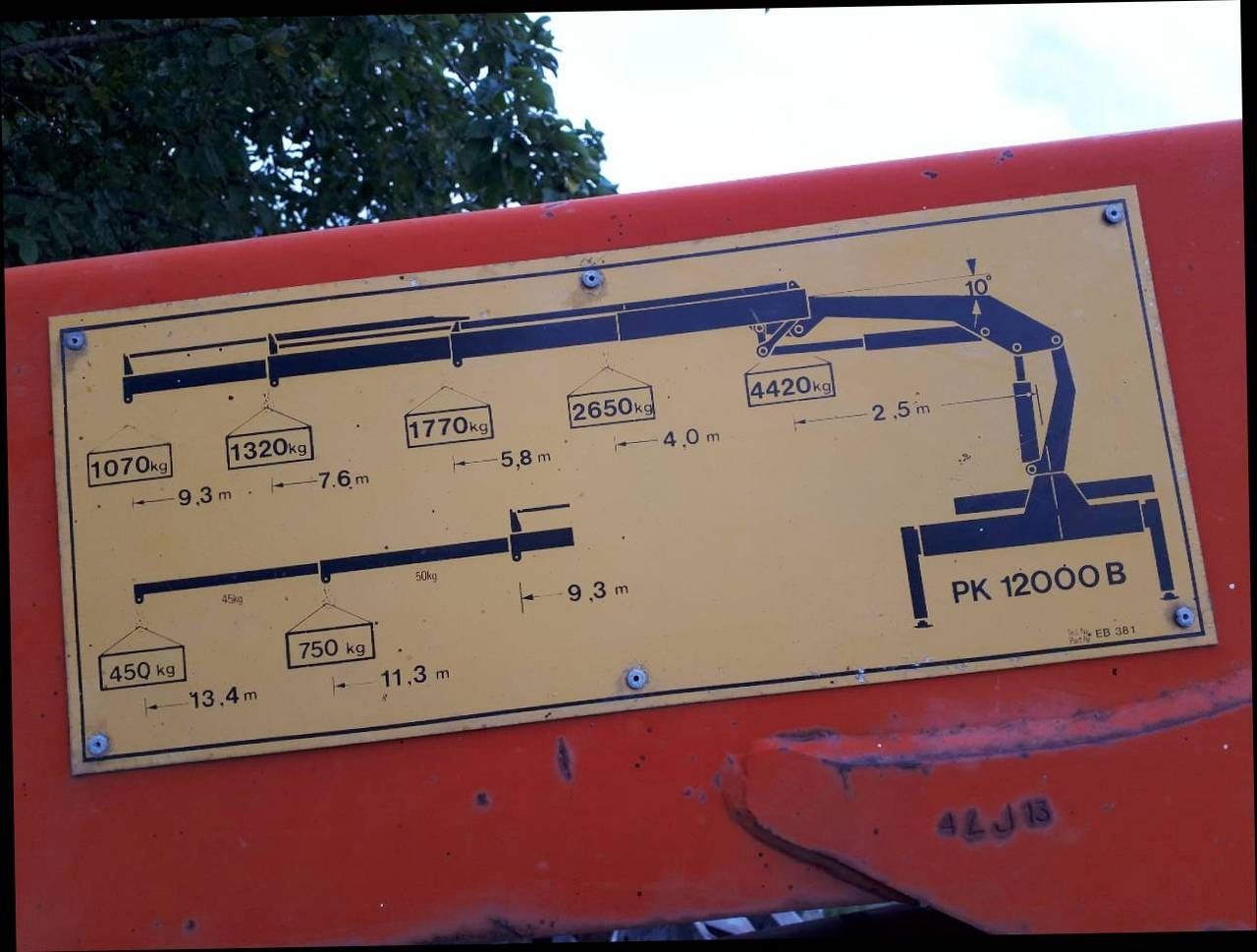 Palfinger Kran 12000 B