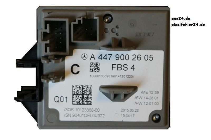 Mercedes Vito Zündschloss Reparatur V W447-FBS 4