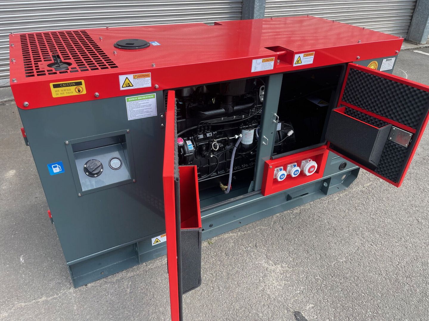 Bauer Generator GFS-24 (Notstromaggregat Stromerzeuger Diesel Generator)