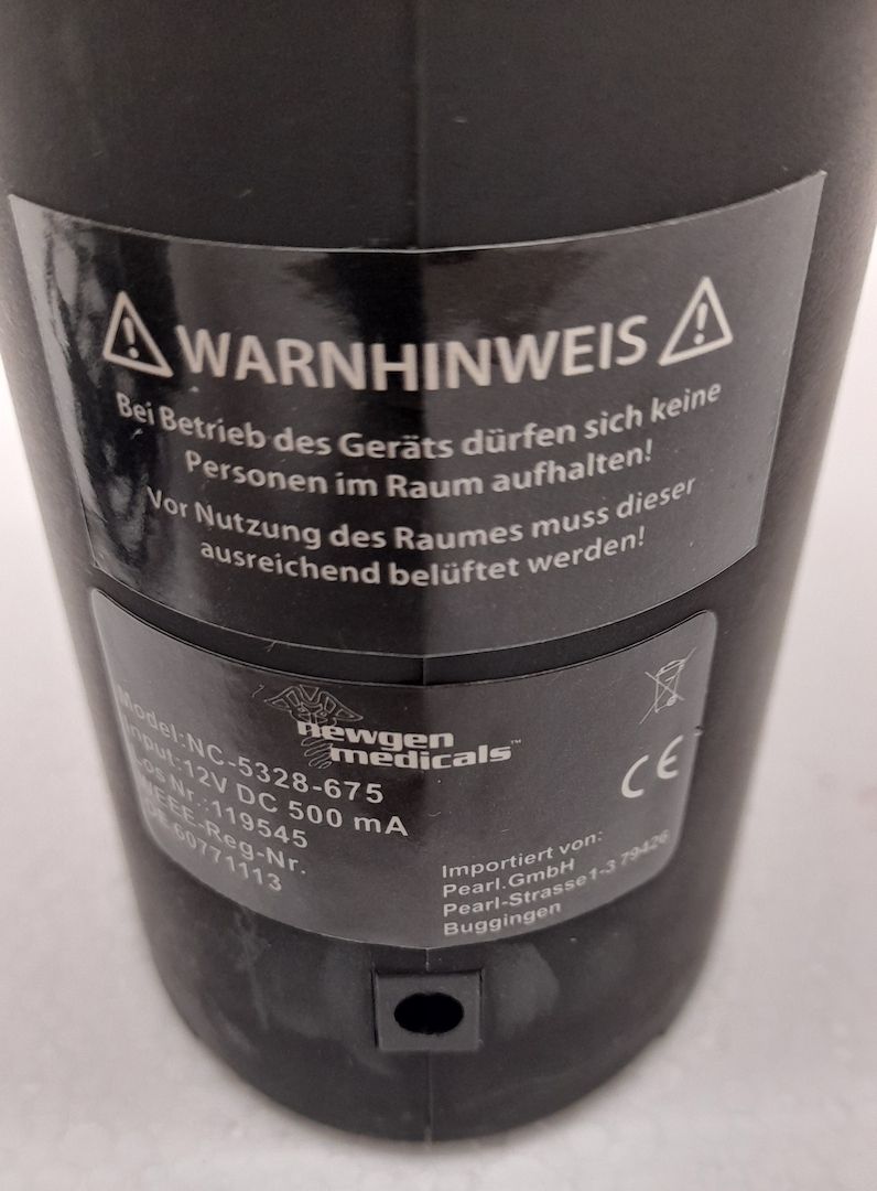 Newgen Medicals Luftreiniger ozonfrei