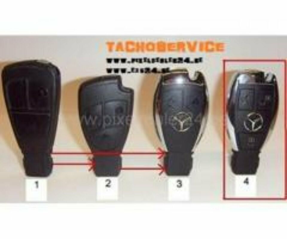 Mercedes Benz Funkschlüssel - Reparatur/Umprogrammierung