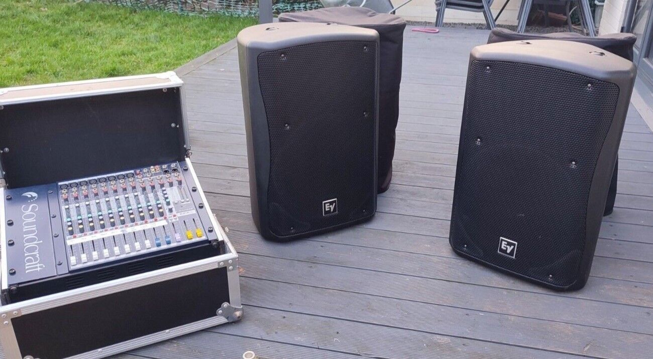 EV ZXA5 90B 1250W Powered Lautsprecher