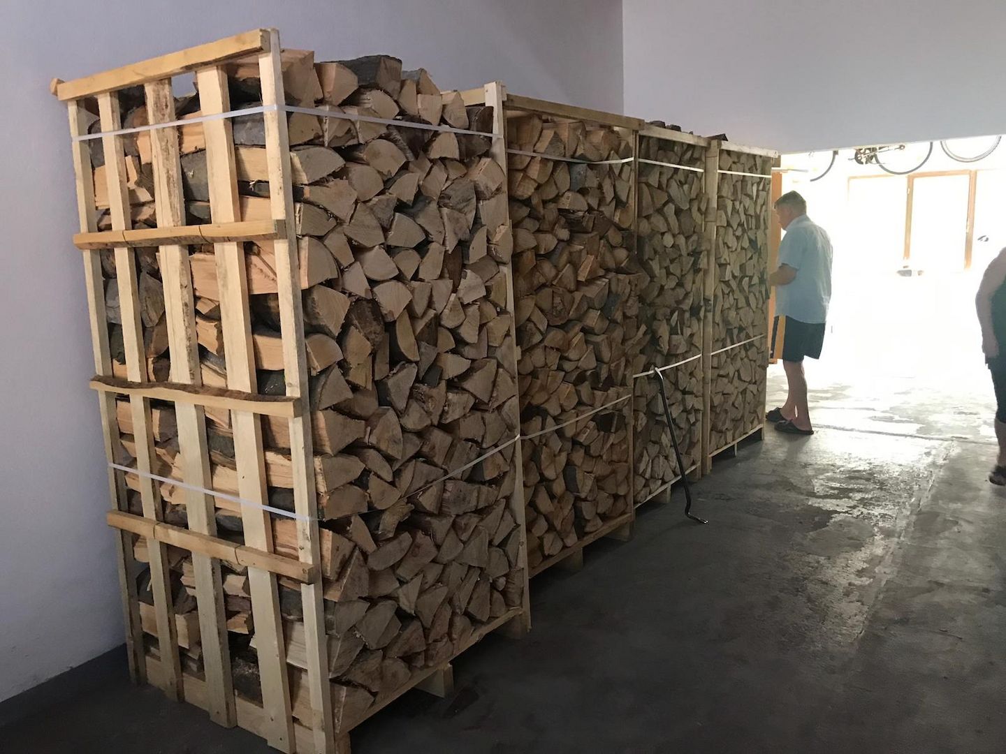 Brennholz Buche Eiche