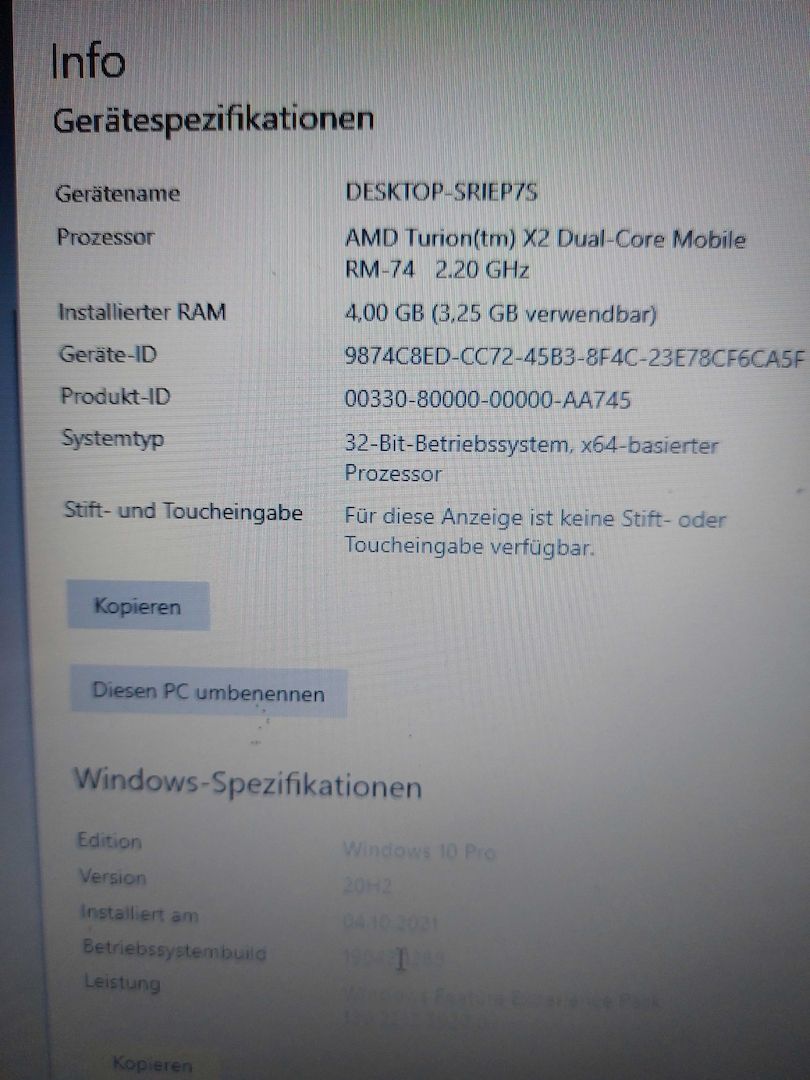17" Laptop ASUS X70K