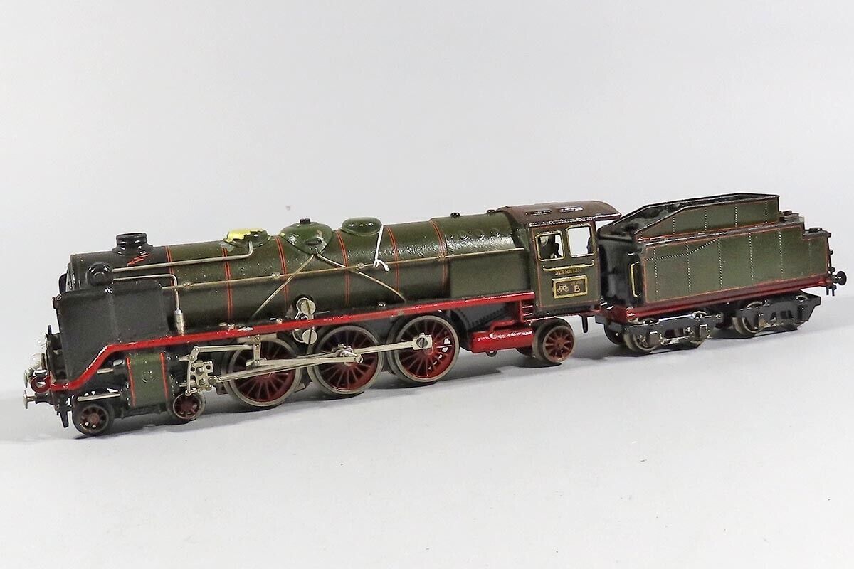 Märklin grüne HR66/12920 im unrestaurierten Originalzustand, Spur 0