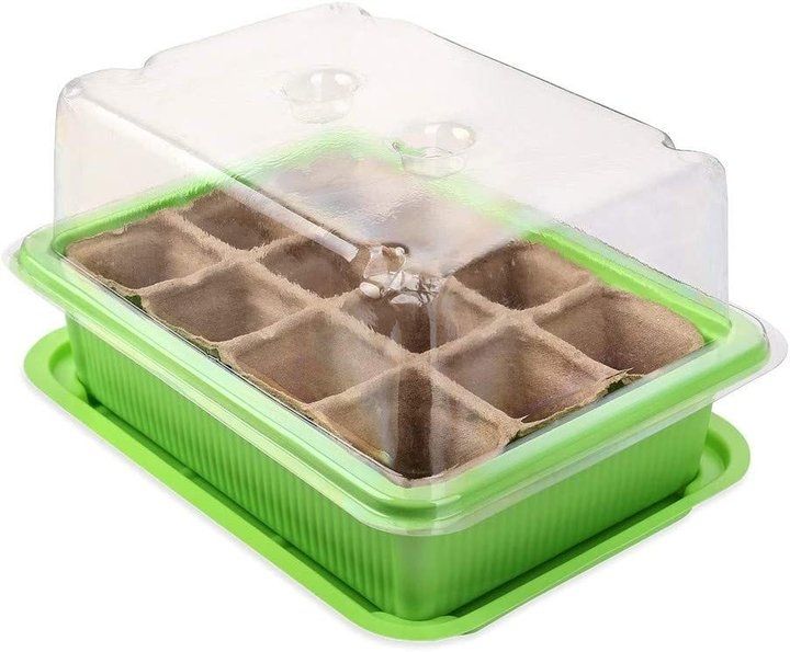 Blumen Anzucht Set Gewächshaus