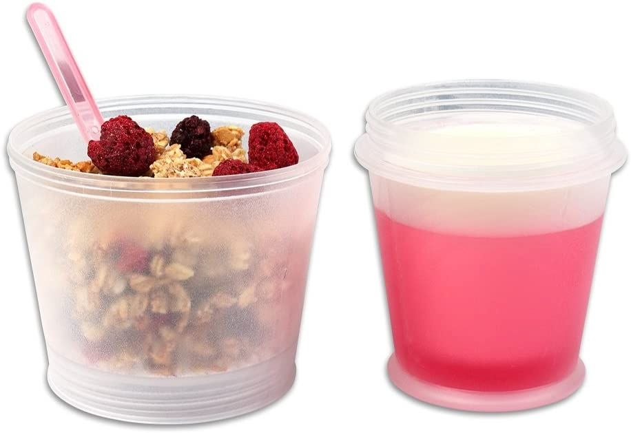Joghurtbecher  To Go Müsli-To-Go Müslibecher