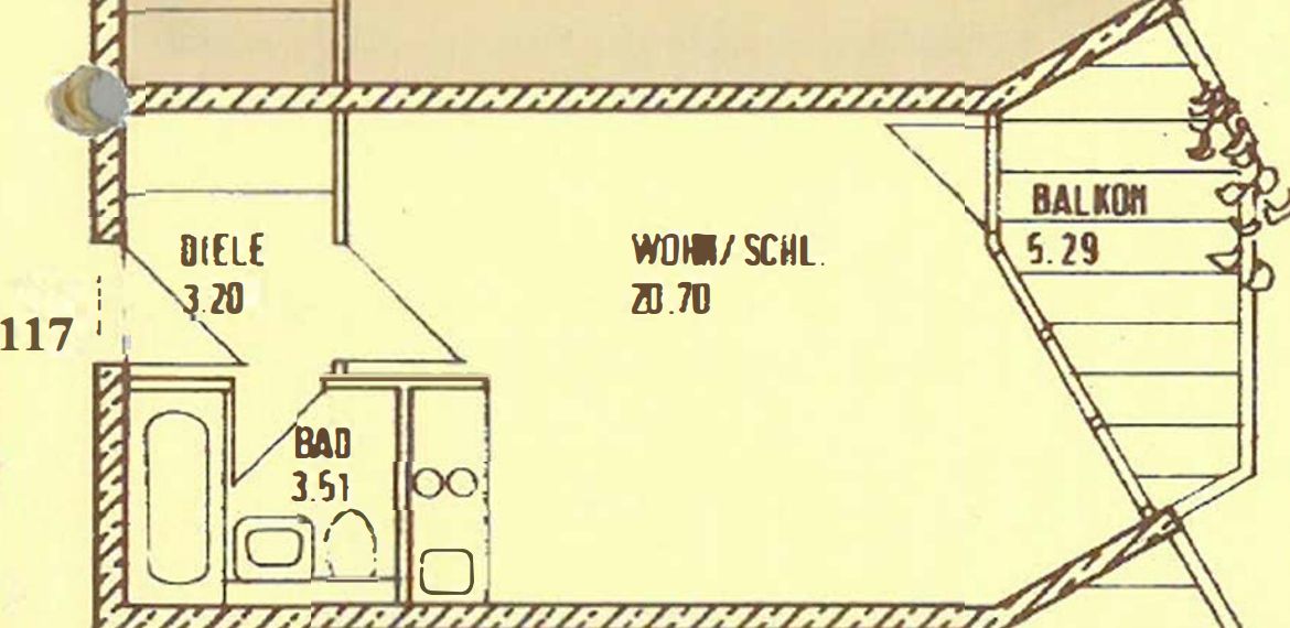 Hochwertige 1-Zimmer-Wohnung möbliert - Schwabing Hochwertige 1-Zimmer-Wohnung möbliert - Schwabing