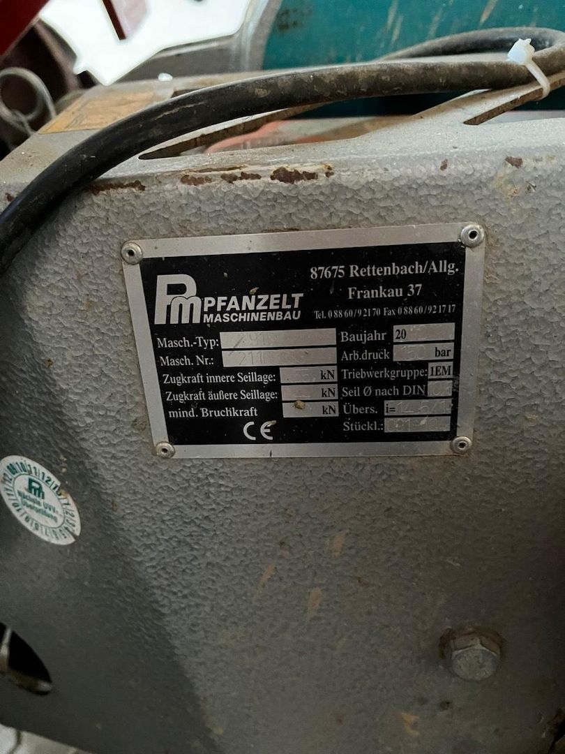 Pfanzelt S-Line Seilwinde