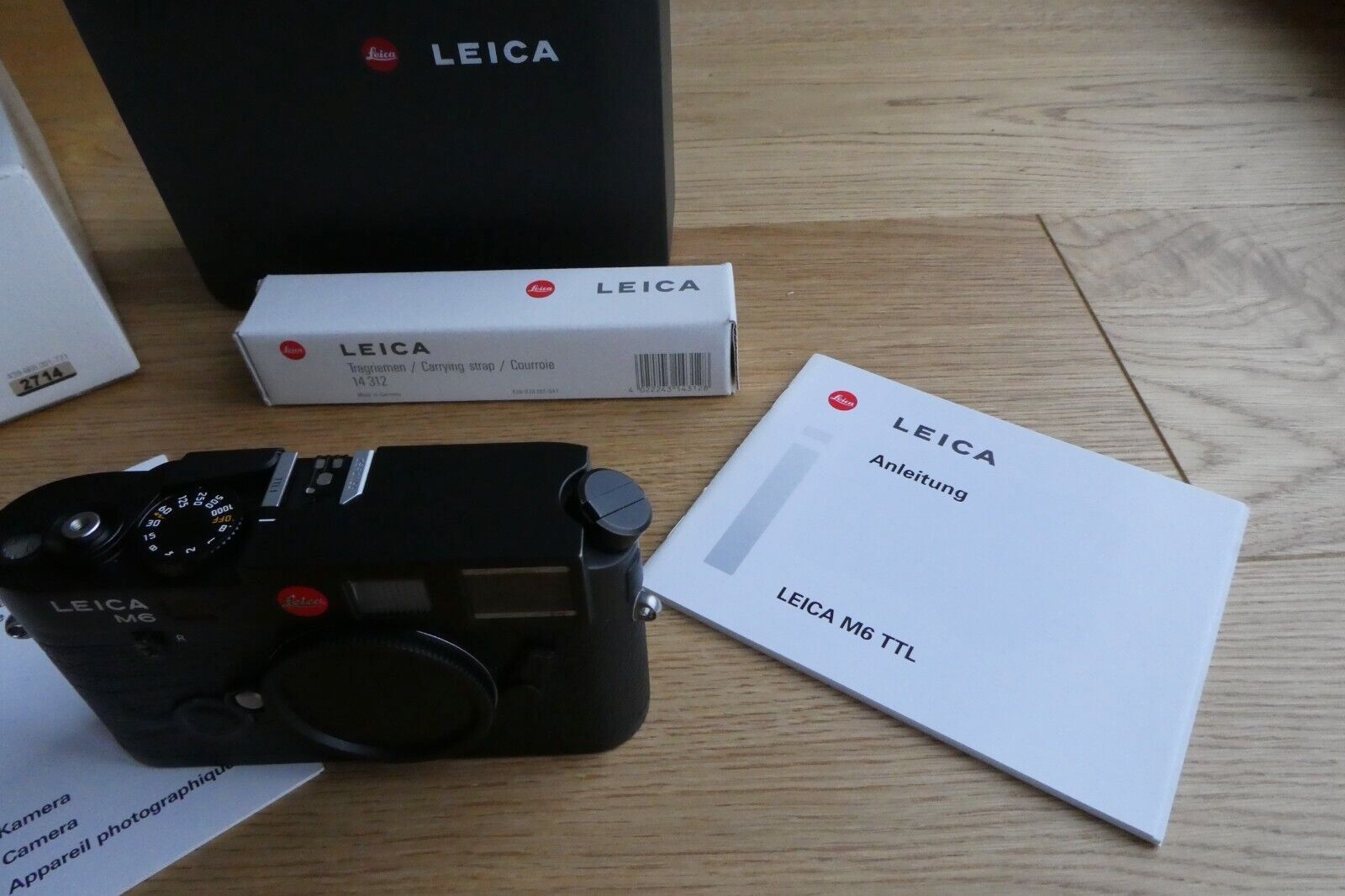 TOP Leica M6 TTL 10433 0.72 in OVP