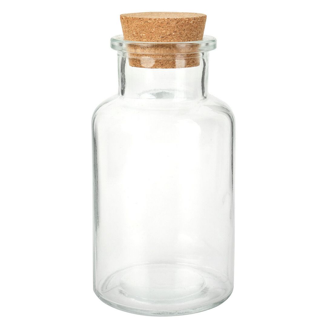 6 Stück  300 Ml Gewürzgläser mit Korkdeckel