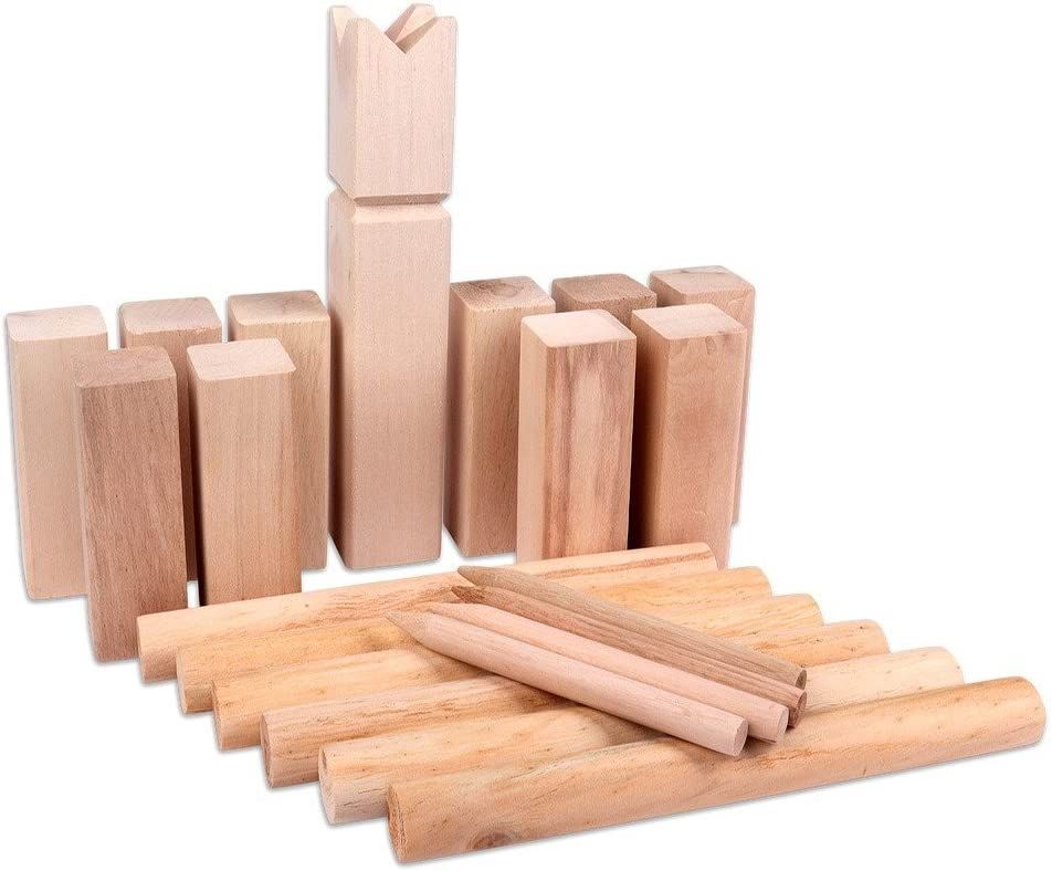 Kubb Wikinger Basic Schweden Schach Outdoor