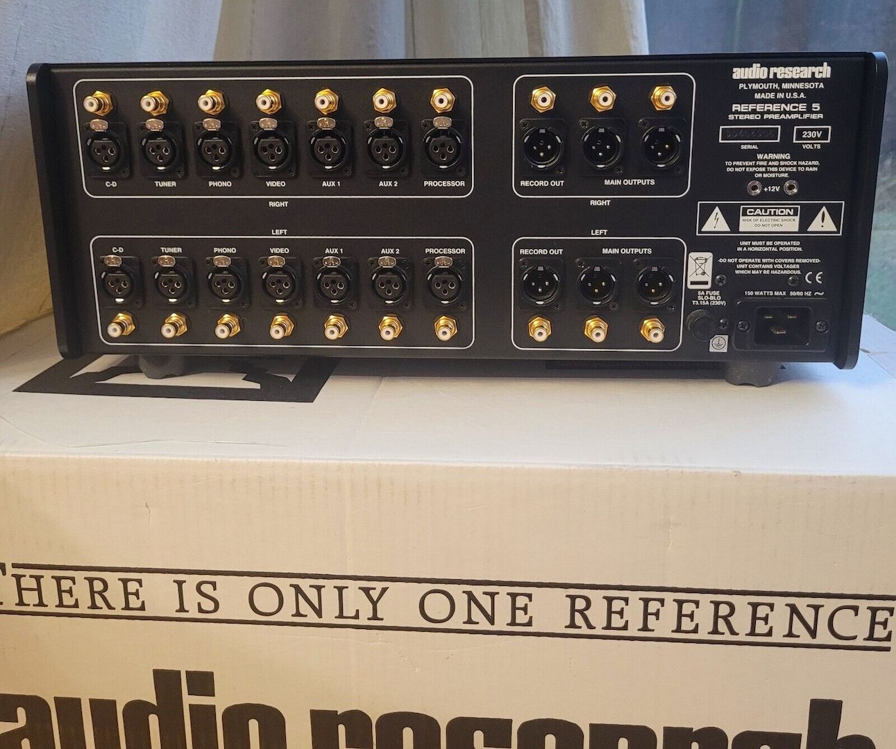 Röhrenvorverstärker AUDIO RESEARCH Referenz 5 NEUE Röhren!!!