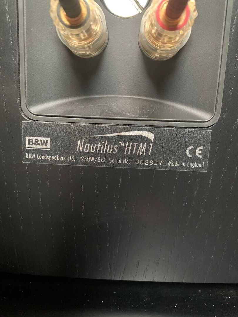 B&W Nautilus 802 mit Center Speaker, Subwoofer und Endstufe