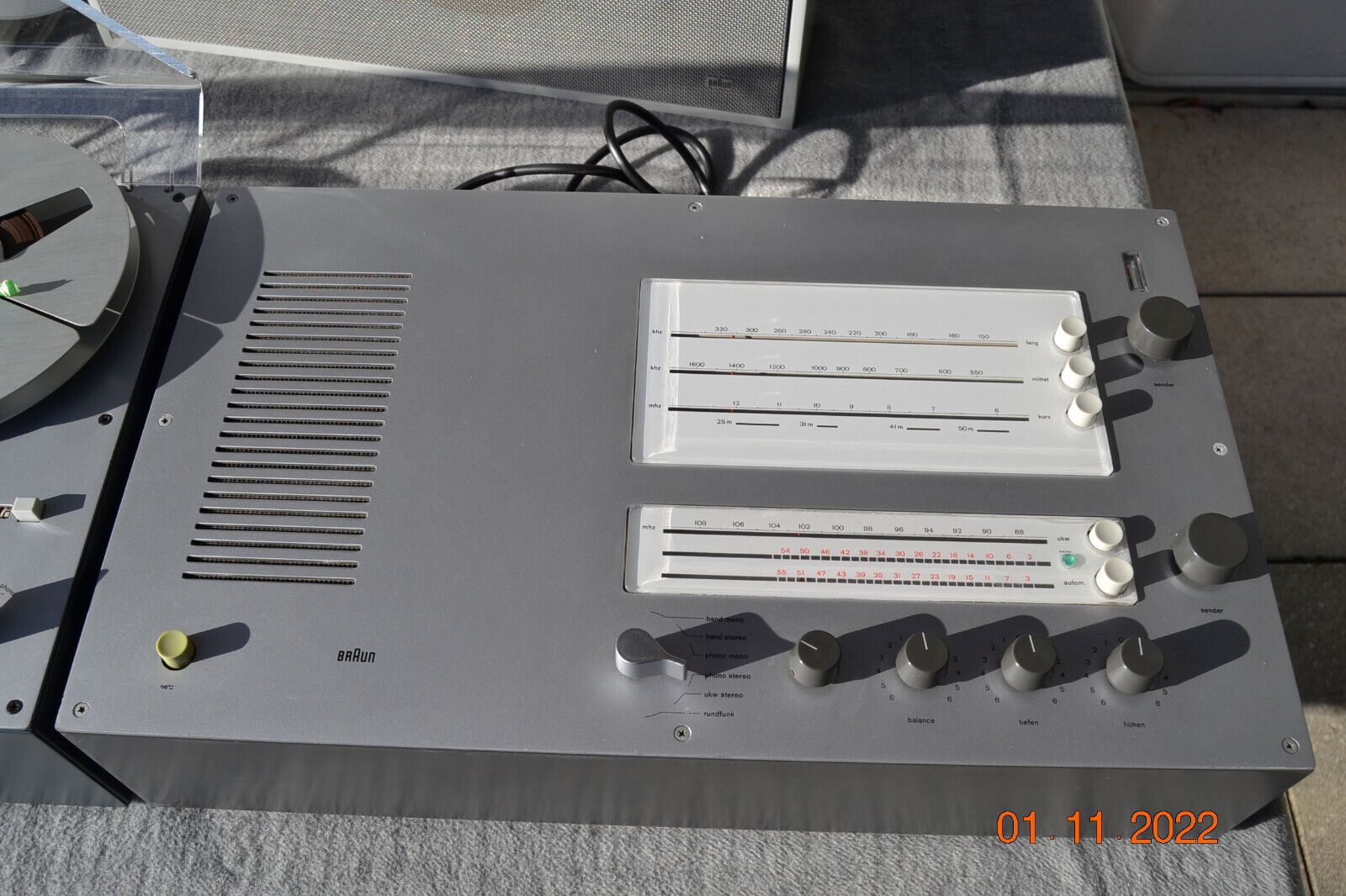 Braun TS 45 Wandanlage