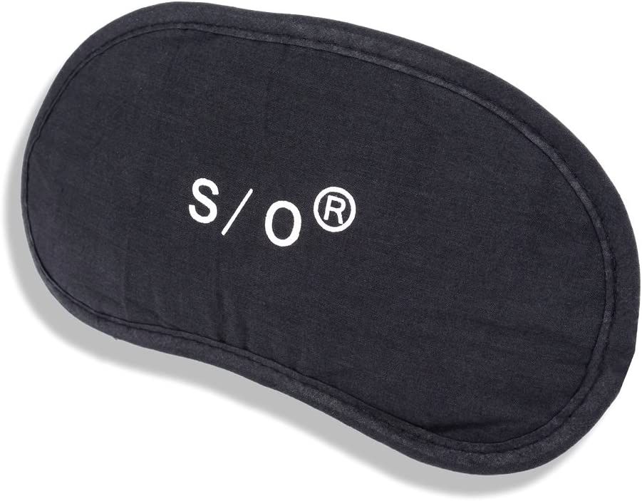 Schlafmasken Kühlbrille mit schwarzem Bezug!