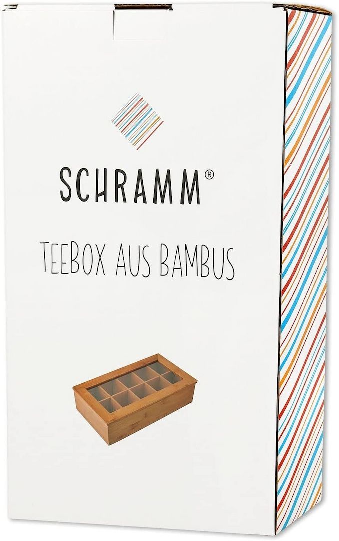 Teebox aus Bambus