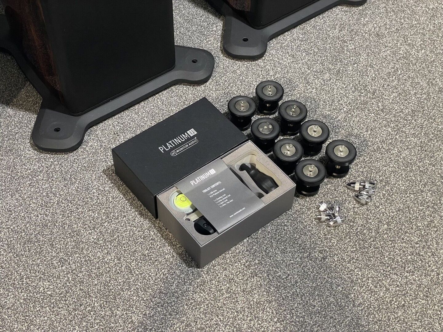 Monitor Audio Platinum PL200 II 3-Wege-Standlautsprecher, Bassreflex (Paar)