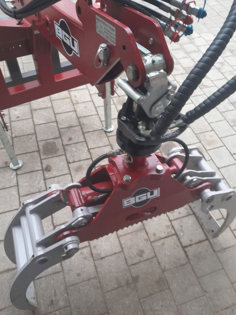 Rückezange Verladezange BGU Holzzange Stammheber