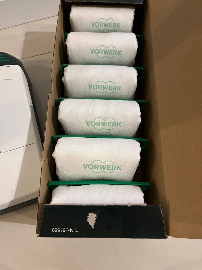 Vorwerk Kobold VK200 EB400 SP600 mit Tücher Koboclean Tüten