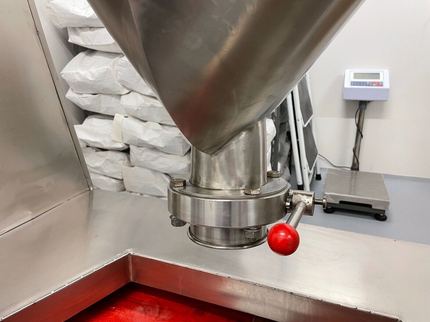 200 Liter Edelstahl Pulver Mischer - V Typ Lebensmittel Freifallmischer - im EU